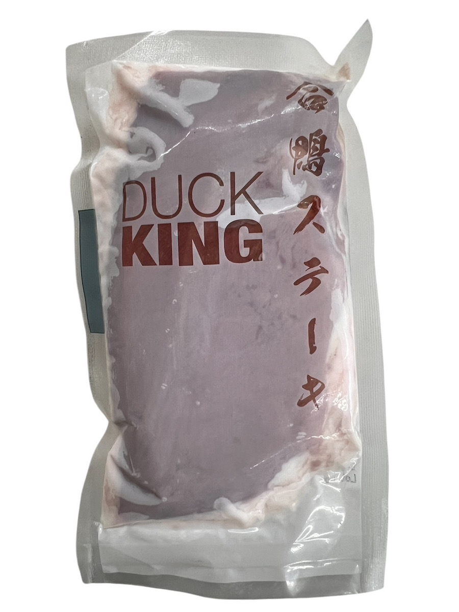 写真：合鴨ステーキカット
